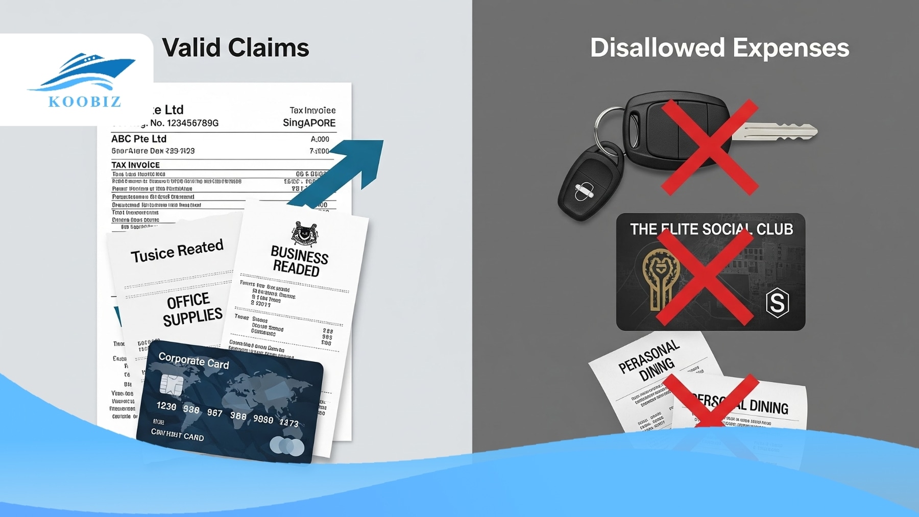 Conditions and disallowed input tax expenses Conditions and disallowed input tax expenses