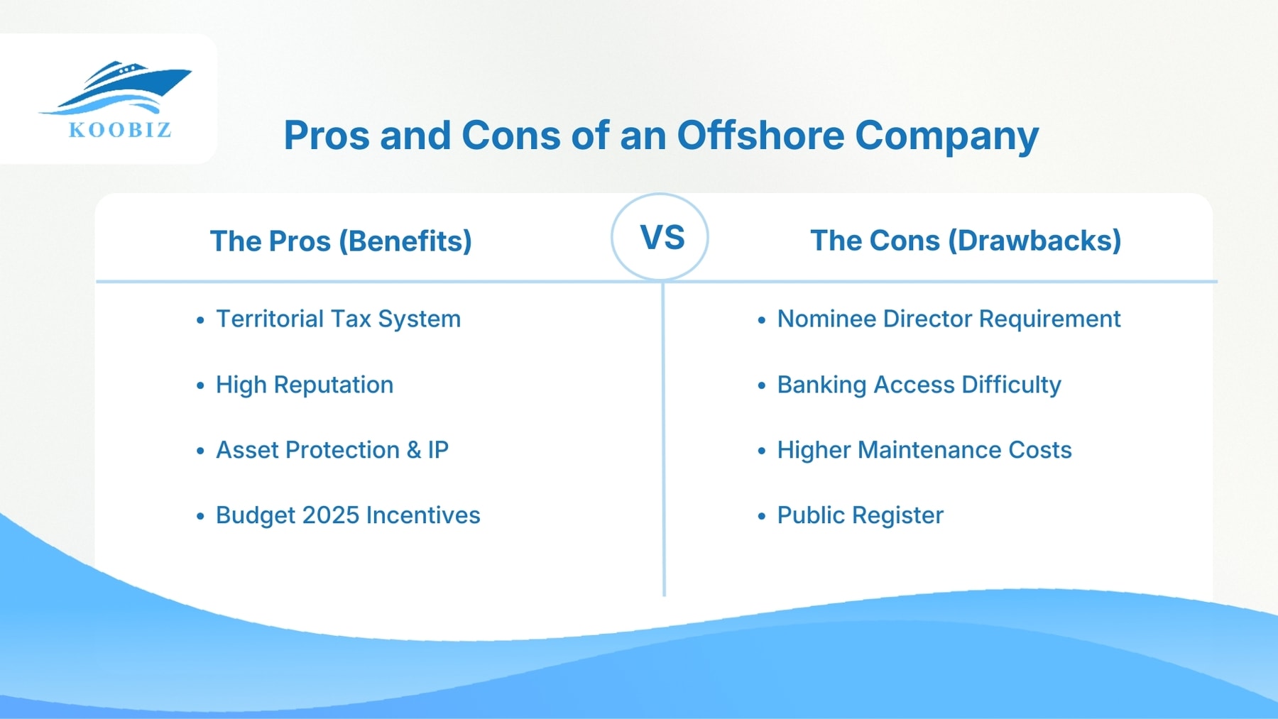 Pros and Cons of an Offshore Company in Singapore Pros and Cons of an Offshore Company in Singapore