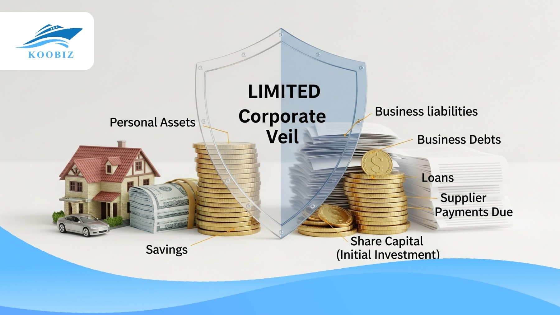 Separation of personal assets and company debt