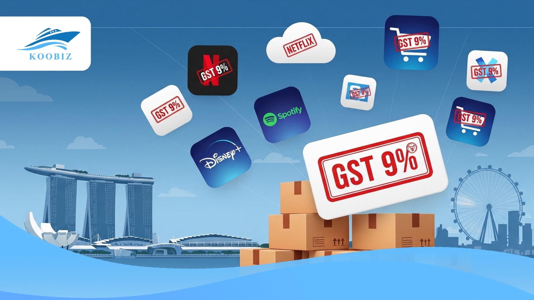 9% GST for digital services and online goods under $400 9% GST for digital services and online goods under $400