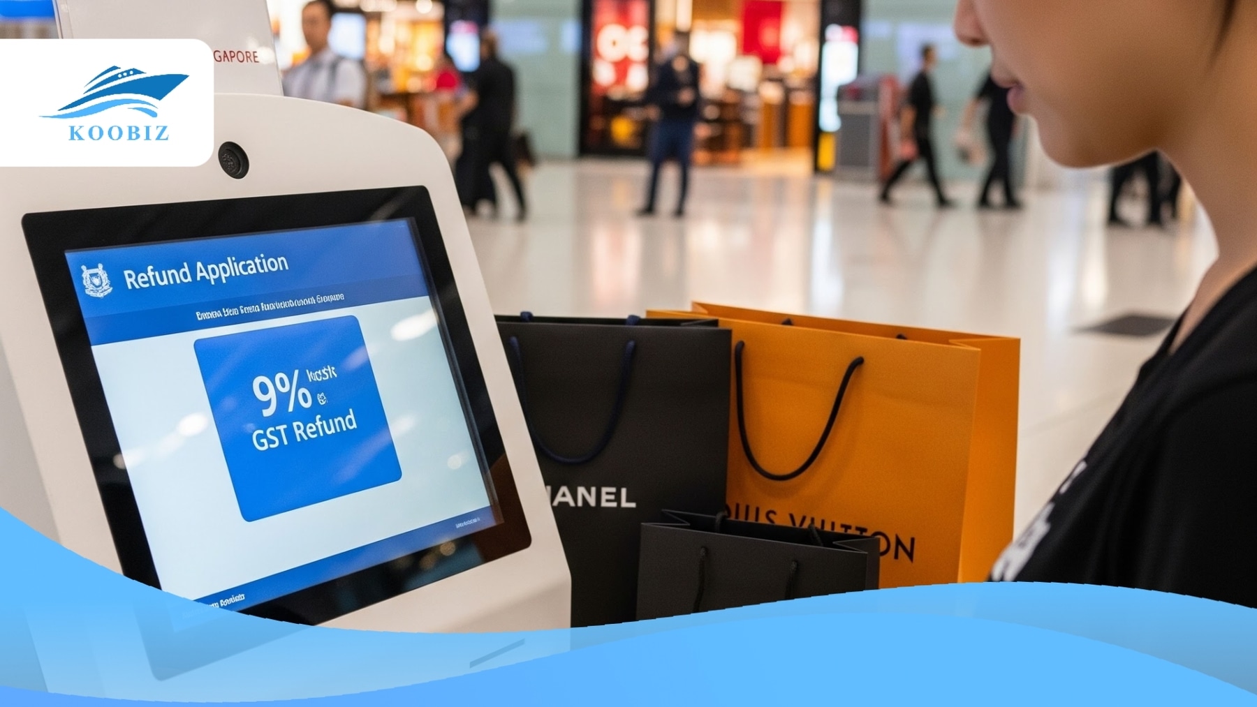 9% GST refund for tourists at the airport 9% GST refund for tourists at the airport