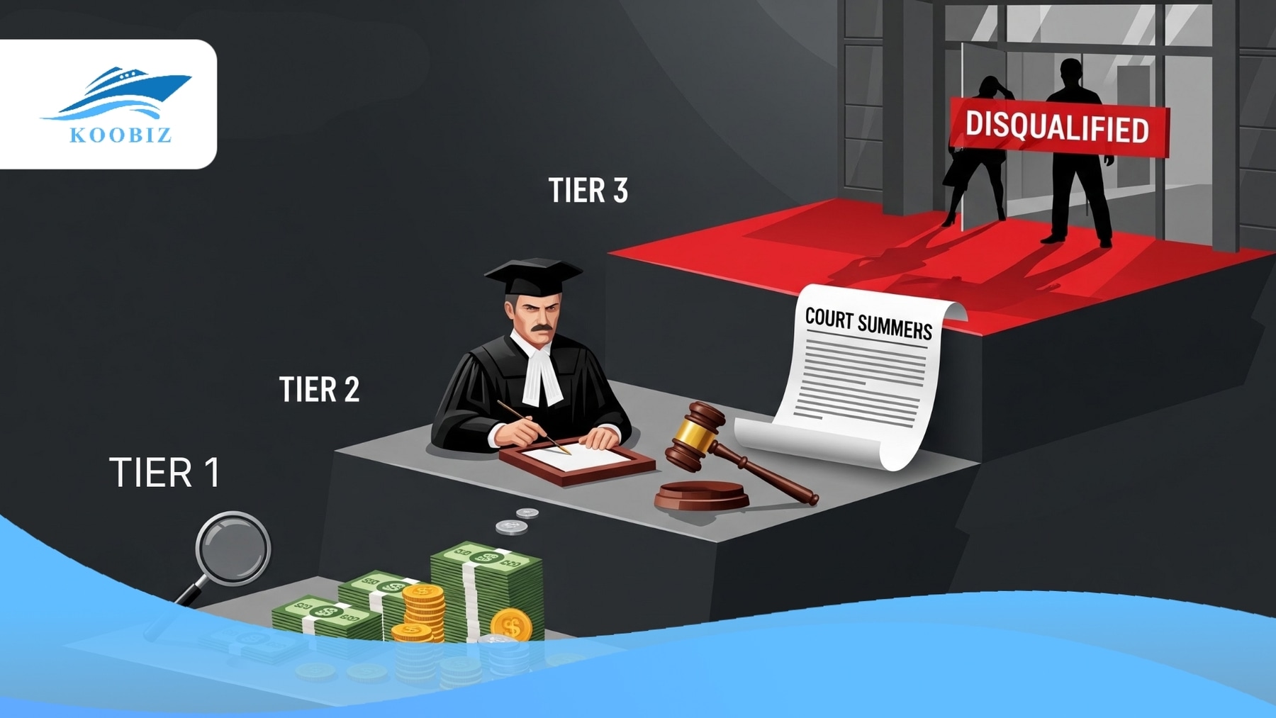 Escalating consequences of non-compliance in Singapore Escalating consequences of non-compliance in Singapore