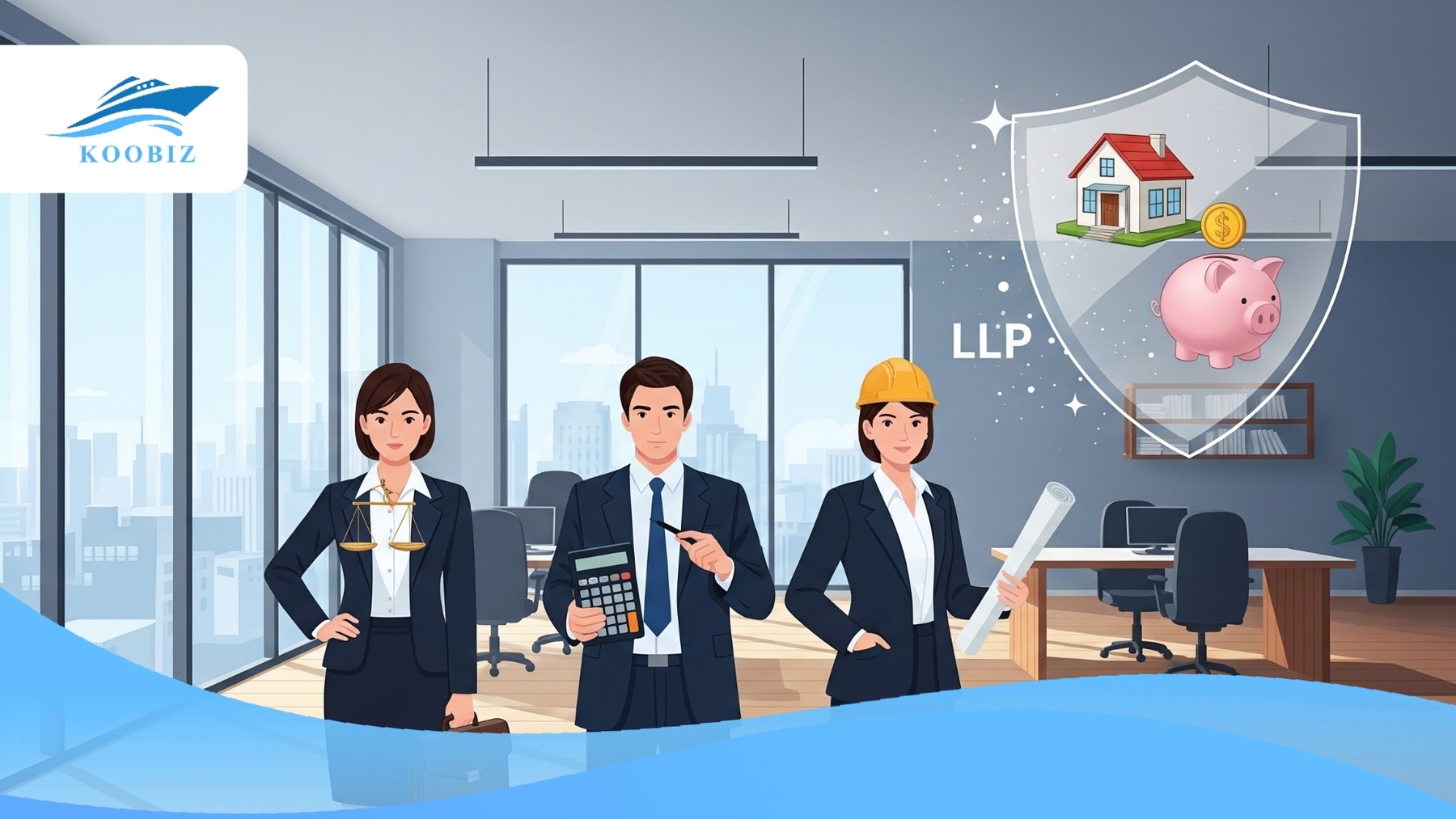 LLP - separate legal personality and the ability to own property in its own name LLP - separate legal personality and the ability to own property in its own name