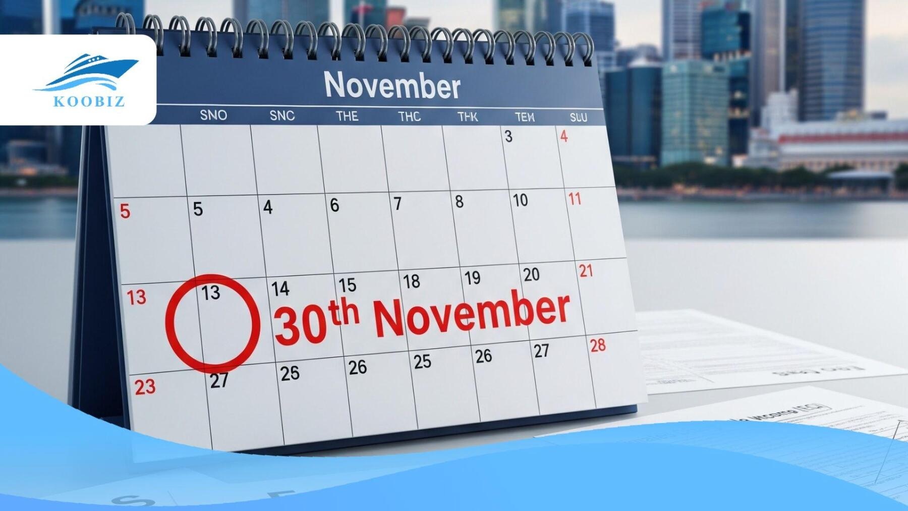 Singapore Corporate Income Tax Deadline 2026: ECI & Form C-S Singapore Corporate Income Tax Deadline 2026: ECI & Form C-S