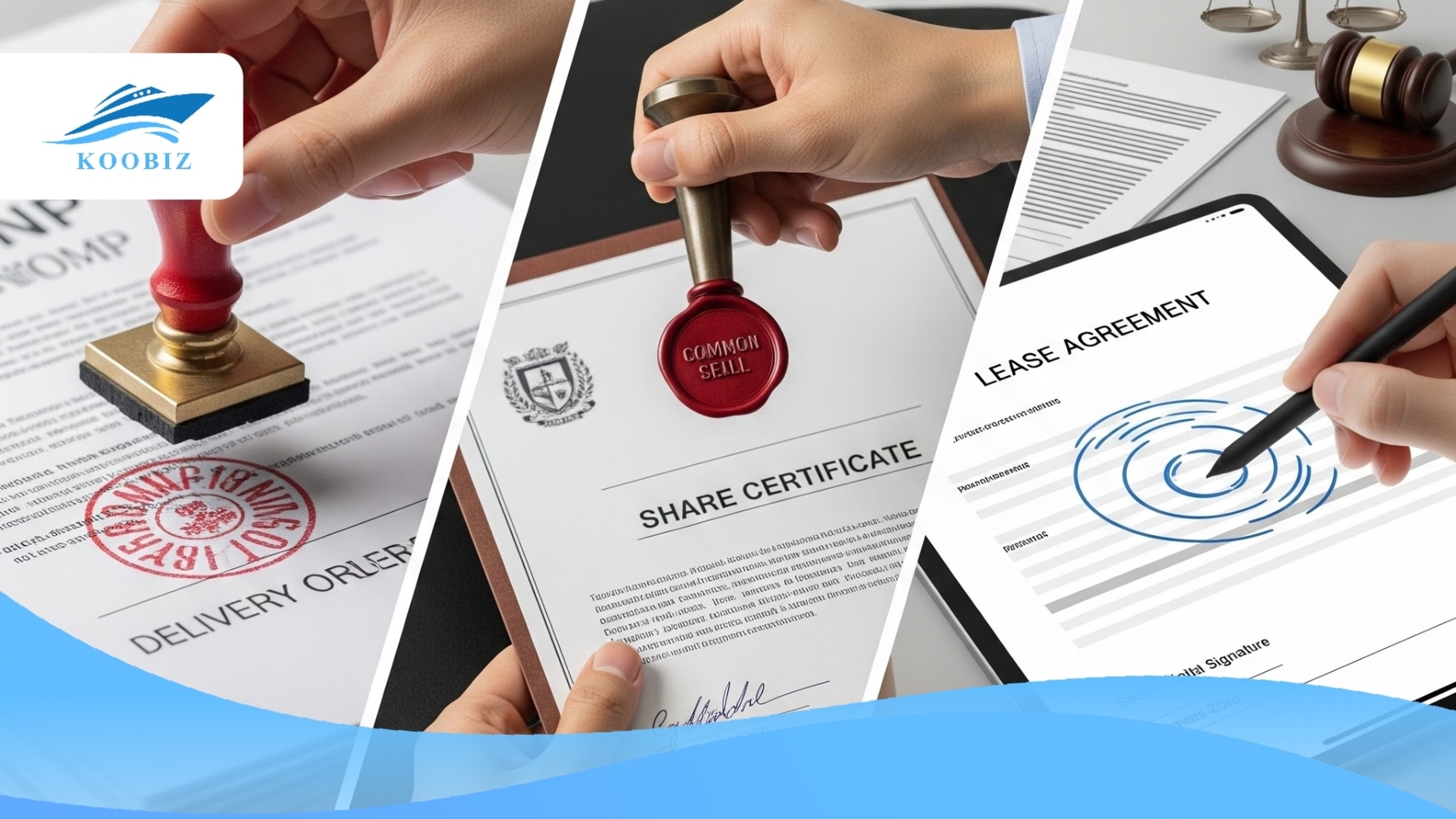 Real-life scenarios of Common Seal and Company Stamp