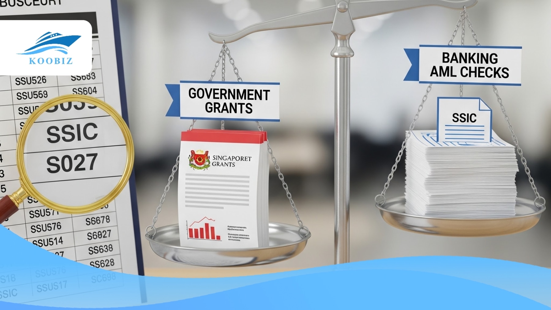 SSIC code affects grants and bank financing